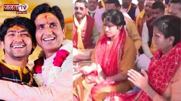 गंगनानी पहुंचे धीरेंद्र शास्त्री और कुमार विश्वास, मां यमुना तट पर की पूजा