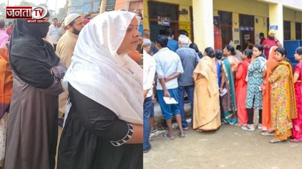 बिहार चुनाव के दूसरे चरण में 122 सीटों पर मतदान जारी, 1302 उम्मीदवारों की किस्मत का होगा फैसला