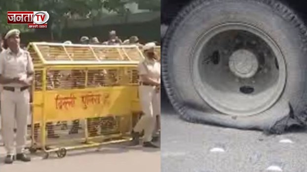‘हैलो दिल्ली पुलिस, महिपालपुर में सुनाई दी आवाज, फटा था बस का टायर