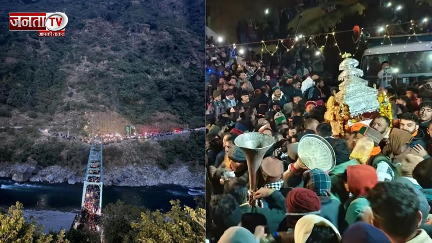 सिरमौर की धरती पर पहली बार पहुंचे चालदा महासू महाराज, देव दर्शन को उमड़ा जन सैलाब 