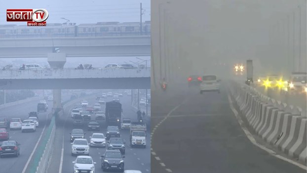 दिल्ली_NCR में जहरीली हवा का कहर जारी, जानें कहां है कितना AQI