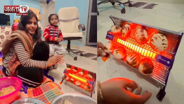 महिला का गजब कारनामा, लिट्टी सेंकने के लिए लगाया ऐसा जुगाड़, Video देख हिल गया हर कोई!