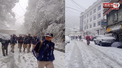 तीन महीने बाद आसमान से बरसी राहत, शिमला समेत इन जगहों पर हुई सीजन की पहली बर्फबारी