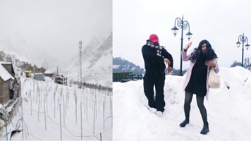 हिमाचल में बदला माैसम का मिजाज, फिर से बर्फबारी और बारिश शुरू, सैलानी उठा रहे लुत्फ