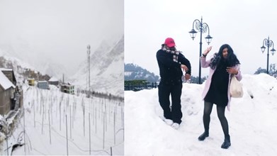 हिमाचल में बदला माैसम का मिजाज, फिर से बर्फबारी और बारिश शुरू, सैलानी उठा रहे लुत्फ
