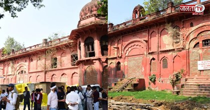 लखनऊ विश्वविद्यालय में नमाज और इफ्तारी पर तनाव, हनुमान चालीसा और 'हर-हर महादेव' के नारे गूंजे