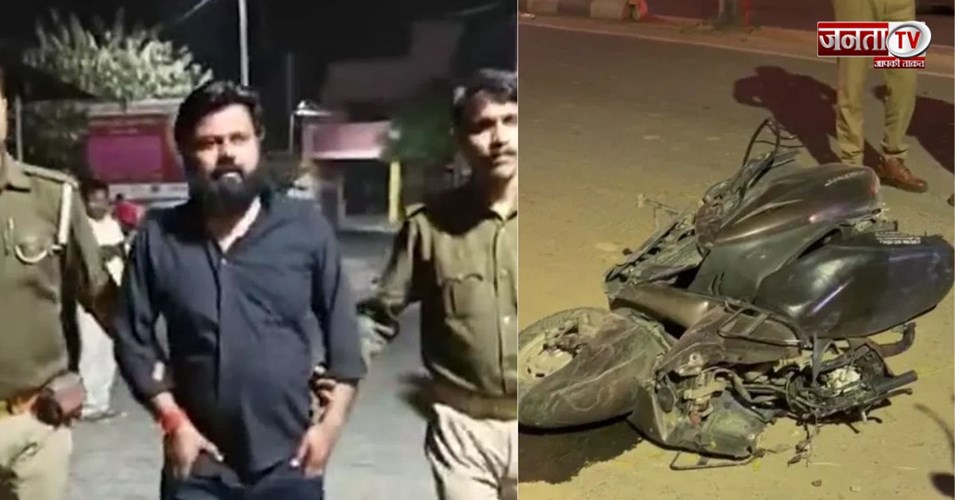 रॉन्ग साइड दौड़ी फॉर्च्यूनर बनी काल, स्कूटी सवार MBBS छात्र रेलिंग में फंसा, मौके पर ही दर्दनाक मौत