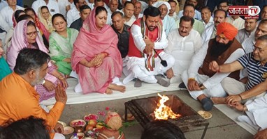 धर्मनगरी में CM सैनी का हवन, 850 श्रद्धालु जाएंगे हुजूर साहिब