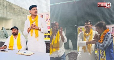 जयपुर के दुर्गापुरा में SBSP की जन चौपाल, संगठन विस्तार और सामाजिक न्याय पर जोर