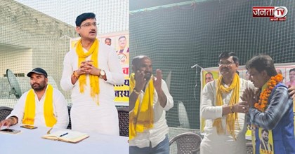 जयपुर के दुर्गापुरा में SBSP की जन चौपाल, संगठन विस्तार और सामाजिक न्याय पर जोर