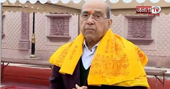 राम मंदिर चढ़ावा चोरी पर नृपेंद्र मिश्र बोले- 'यह कलंक', 20 जुलाई तक पूरा होगा मंदिर निर्माण