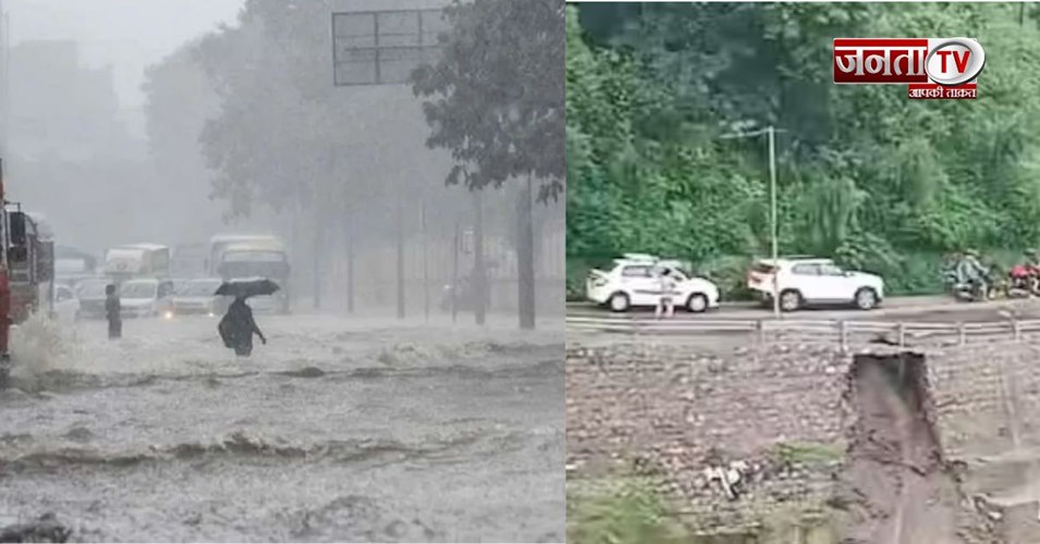 उत्तराखंड में बारिश का तांडव! देहरादून-टिहरी में Orange Alert, कई रास्ते बंद