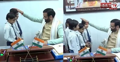 CM सैनी ने मनाया रक्षाबंधन, स्कूली छात्राओं ने बांधी सीएम को राखी
