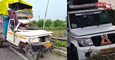 KMP पर भीषण सड़क Accident, गोगामेड़ी से लौट रहे श्रद्धालुओं की पिकअप की कैंटर से टक्कर