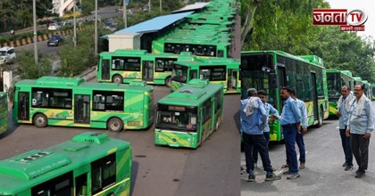 DTC ड्राइवर-कंडक्टर की हड़ताल से दिल्ली बेहाल, प्रोटेस्ट के चलते सड़कों पर उतरीं बहुत कम बसें