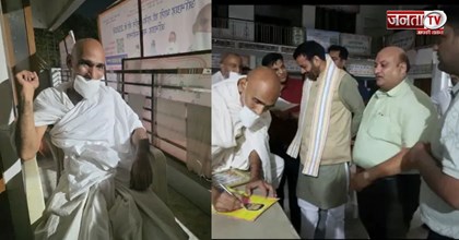 Panipat: 4 दिन से अन्न-जल त्यागे बैठे जैन मुनि का CM सैनी ने खुलवाया व्रत