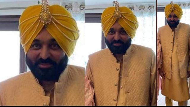 Bhagwant Mann Wedding Photos: लाल जोड़े में बेहद खूबसूरत दिखीं गुरप्रीत कौर, देखें शादी की तस्वीरें